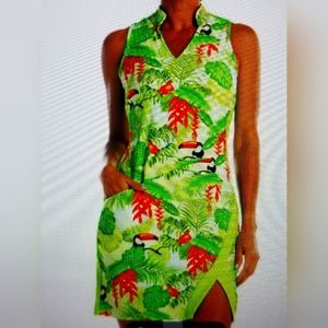 NWT- Tzu Tzu Sport Kaia Golf/Pickleball Dress Size Small. Color is Tucana